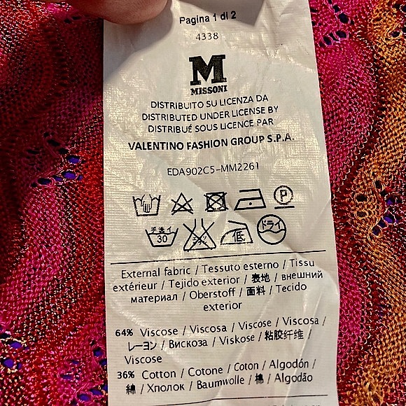 MISSONI Pink Loose Fit Knit Top - Picture 8 of 12